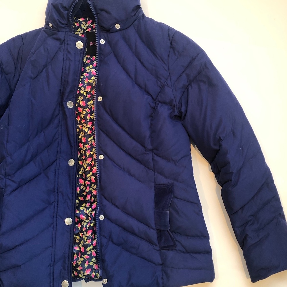 Betsey Johnson Navy Puffer Coat